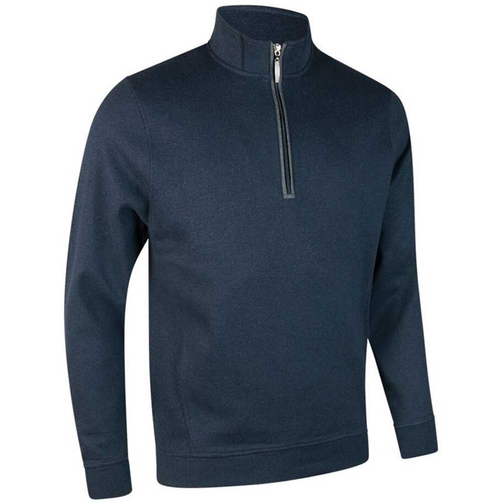 Glenmuir Mens Artemis Zip Neck Long Sleeve Warm Golfing Fleece Jacket L- Chest Size 46'-48'