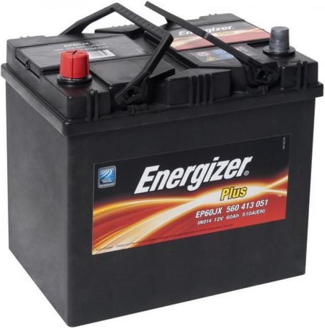Energizer 60 Ah Jap (+ -) Plus-Batterie