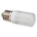 E27 3W 27x5050SMD 300-330LM 6000-6500K Natural White Light White Cover LED Corn Bulb (AC 110-130/AC 220-240 V)