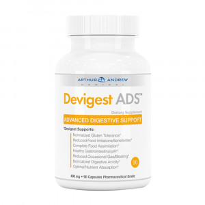 Devigest ADS - Natural Enzymatic Supplement For Gastrointestinal Tract - 90 Capsules