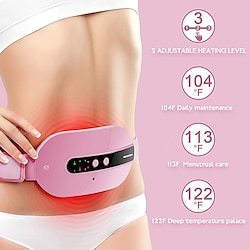 Menstrual Heating Pad Heating Pad for Back Pain Portable Electric Fast Heating Belly Wrap Belt Back or Belly Pain Relief Lightinthebox