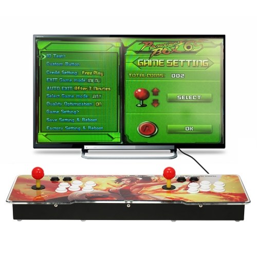 PANDORA 6S Arcade-Konsolenspiel-Spielautomat 1399 in 1