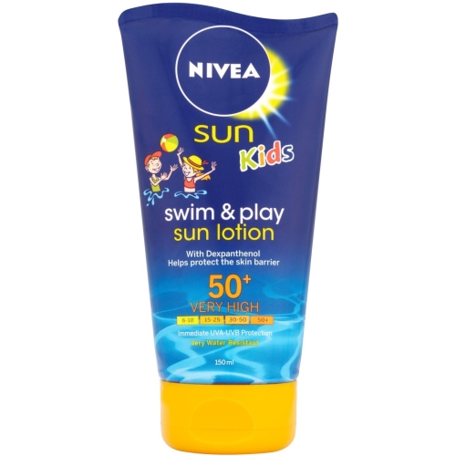 Nivea Sun Kids Swim & Play Sun Lotion SPF 50+ 150ml