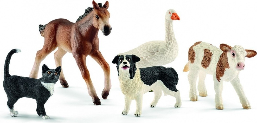 Schleich Farm Life 42386 Junge/Mädchen 5Stück(e) Kinderspielzeugfiguren-Set (42386)