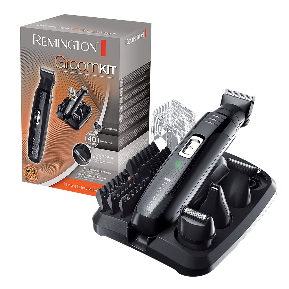 Remington Cordless & Rechargeable Multi Grooming Kit for Hair, Beard, Nose etc. - Model PG6130