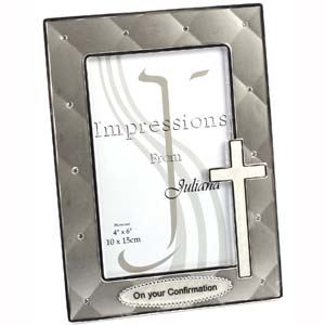 On Your Confirmation Silver Plated Photo Frame