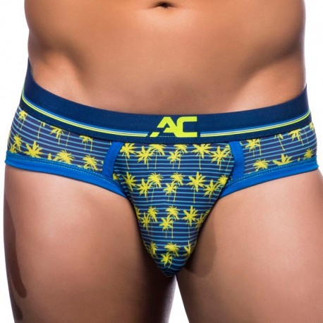 Andrew Christian California Collection Brief - Palm Stripe M