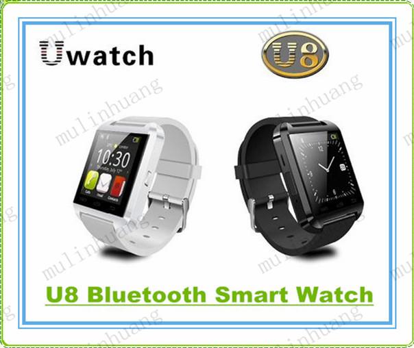 U8 Smart Bluetooth Watches WristWatch U8 U Watch for Samsung HTC Android Phone Smartphones MQ50