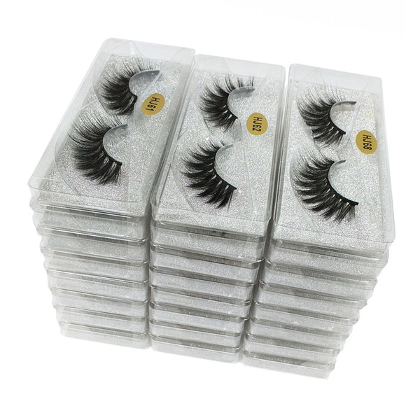 Mink Lashes wholesale 10 style 3D Mink Eyelashes Cruelty free Lashes Handmade Reusable Natural Eyelashes Popular False Lashes In Bulk