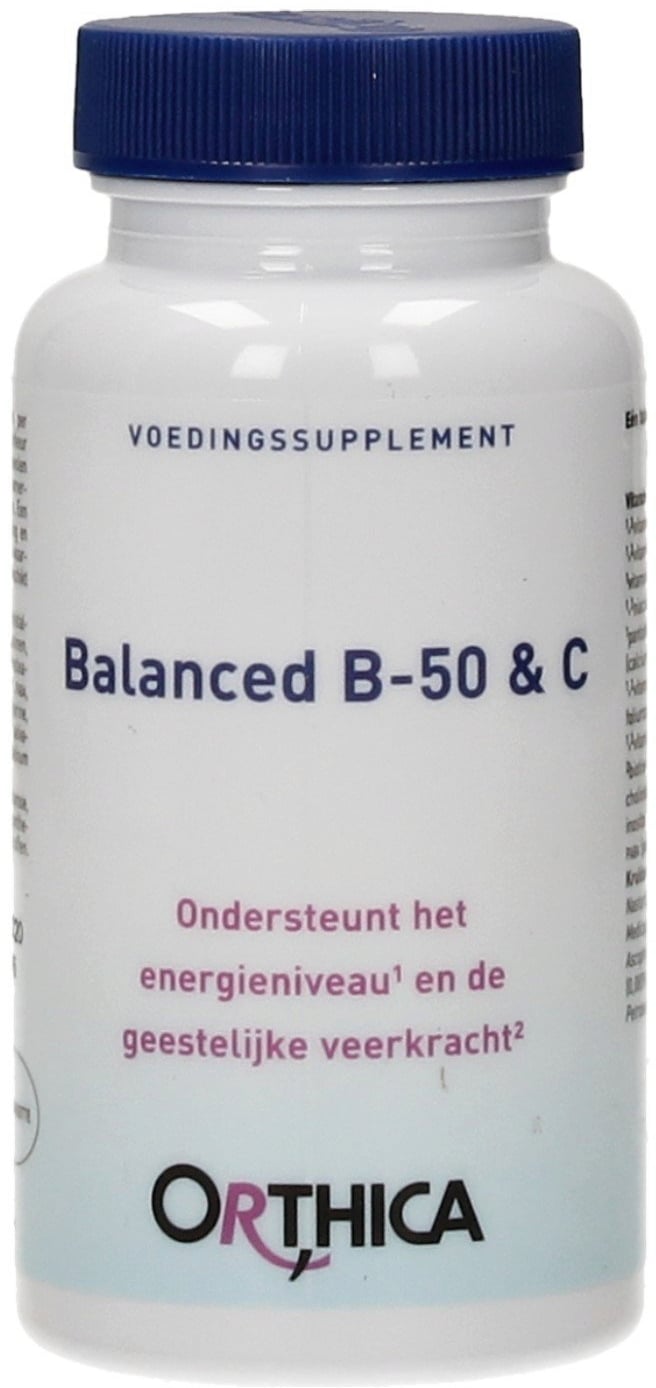 Orthica Balanced B-50 & C - 120 Tabletten