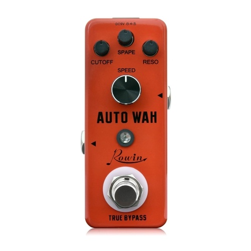 Rowin Digital Auto Wah Pédale d'effet guitare True Bypass