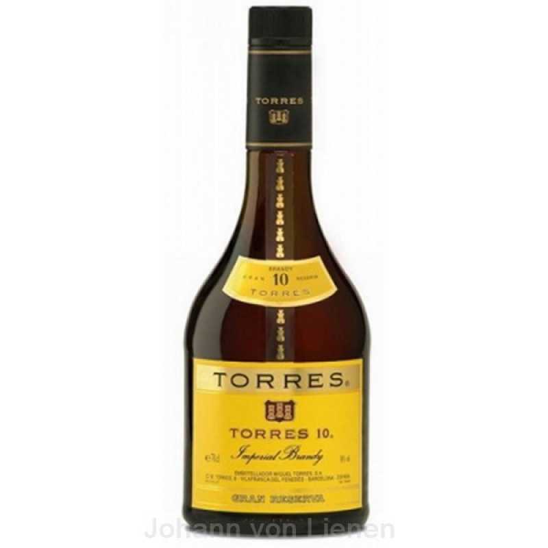 Torres 10 Brandy Gran Reserva 0,7 Ltr. 38% vol.