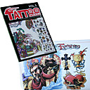 emblema distintivo libro de patrones de tatuaje