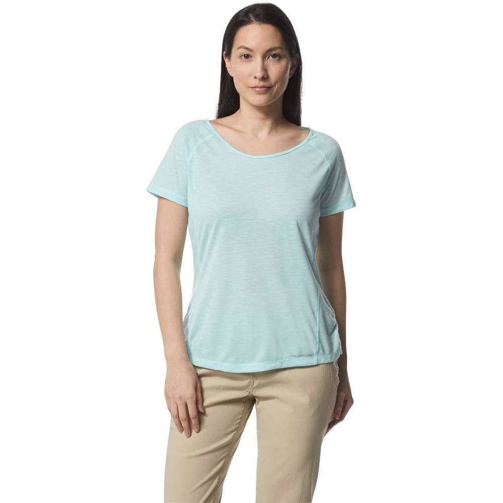 Craghoppers Womens Nosi Life Harbour Short Sleeve T Shirt 20 - Bust 44' (112cm)