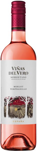 Vinas del Vero Rosado Jg. 2017-18 Cuvee aus Merlot, Tempranillo Spanien Somontano Vinas del Vero