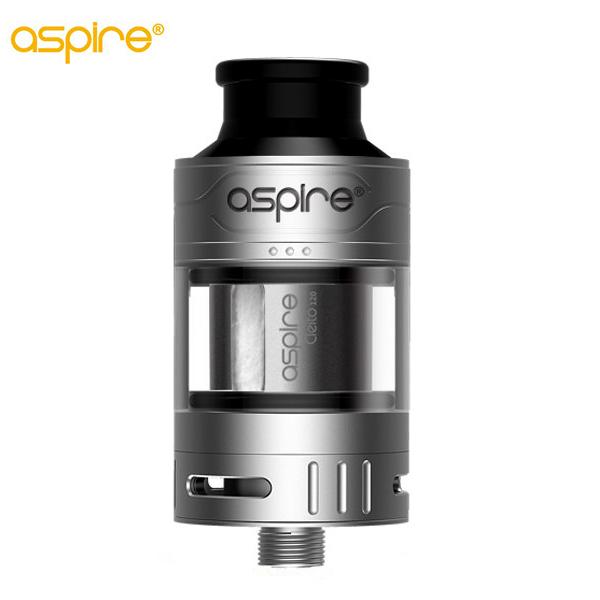 Authentic Aspire Cleito 120 Pro 3ML 4.2ML Sub-¦¸ Tank Atomizer - SS Stainless Silvery Grey