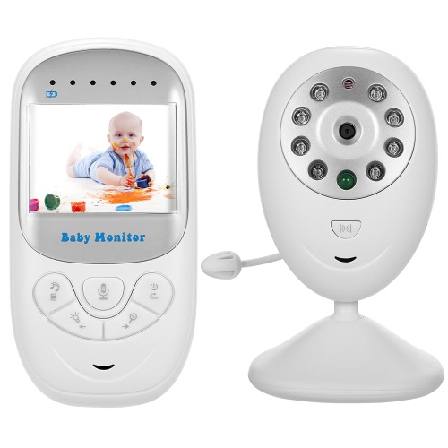 2.4 '' TFT LCD inalámbrico Baby Monitor de 2 vías de hablar de la cámara de seguridad portátil