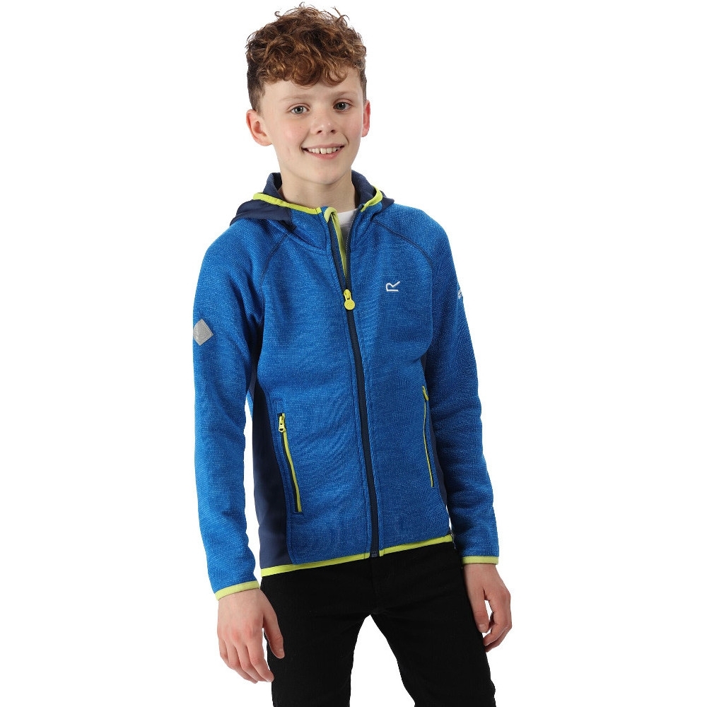 Regatta Boys & Girls Dissolver II Polyester Fleece Jacket 13 Years - Chest 79-83cm