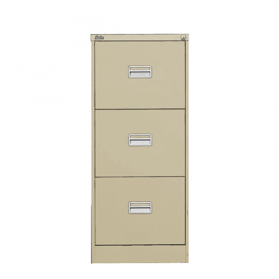 Jumbo A3 Lockable Filing Cabinet- Cream