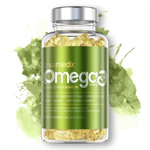 MaxMedix Omega3 - Vegane Nahrungserganzung fur Omega-3-Fettsauren