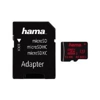 Hama - Flash-Speicherkarte (microSDHC/SD-Adapter inbegriffen) - 32GB - UHS Class 3 - microSDHC UHS-I (123978)