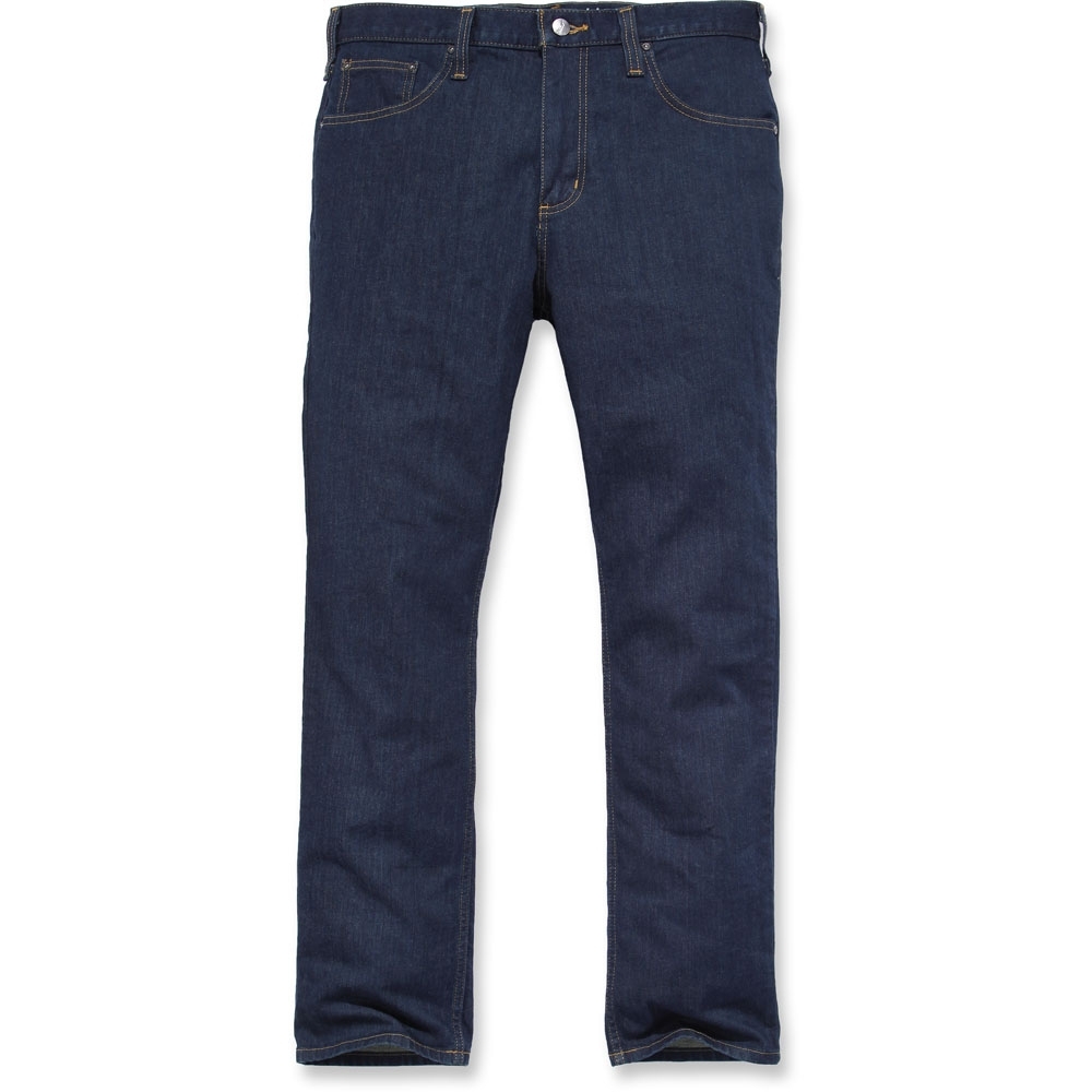 Carhartt Mens Rugged Flex Straight Slim Tapered Denim Jeans Waist 34' (86cm)  Inside Leg 36' (91cm)