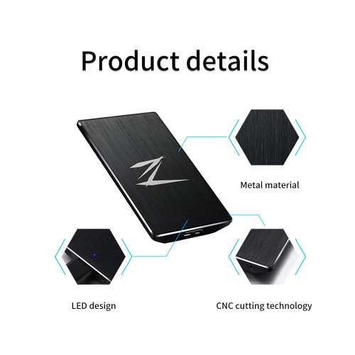 Netac Z1 USB 3.0 Portable SSD External Solid State Drive Super Speed
