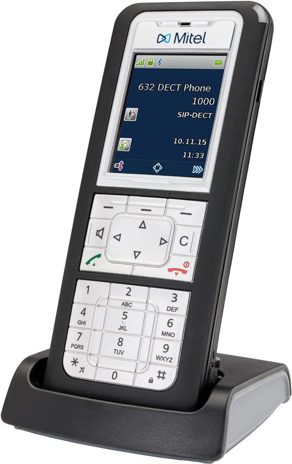 Mitel 632 - Schnurloses Digitaltelefon - Bluetooth-Schnittstelle - DECT\GAP