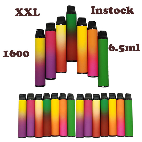 Disposable Vape Pen XXL Starter Kit Pod Disposable E Cigarette 6.5ML Vaporizer Cartridges Best Quality Instock 280 mAh Battery Atomizer