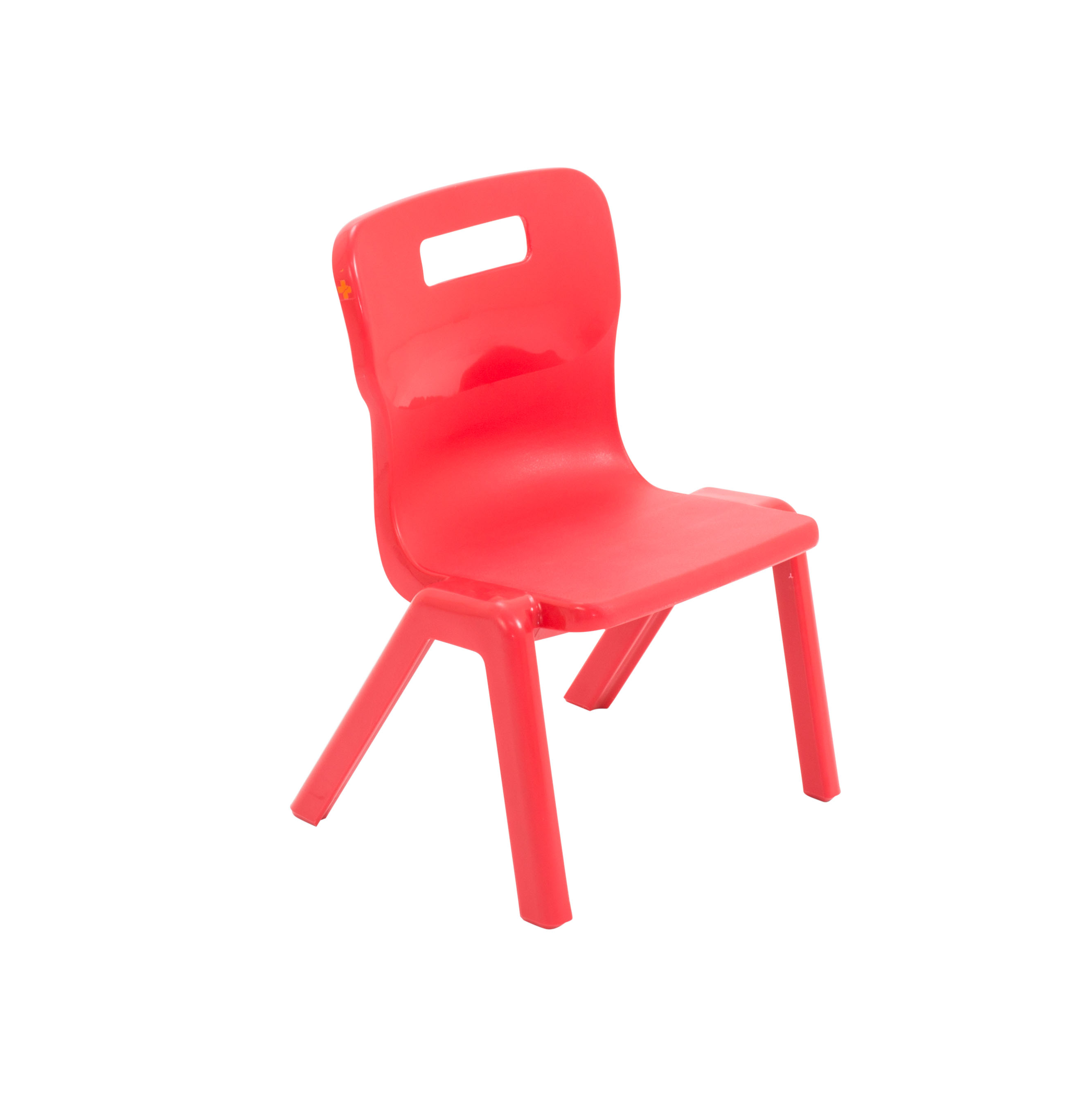 Titan One Piece Chair Size 1 - 260mm Seat Height - Red