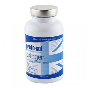 Proto-col Collagene Corps et Articulations - Supplement Anti Age au Collagene Naturelle - 90 gelules