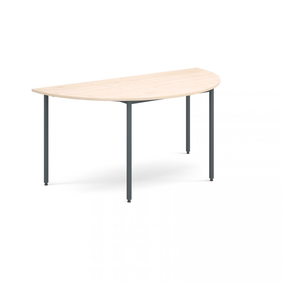 Semi-Circular Flexi-table 1600mm- Maple