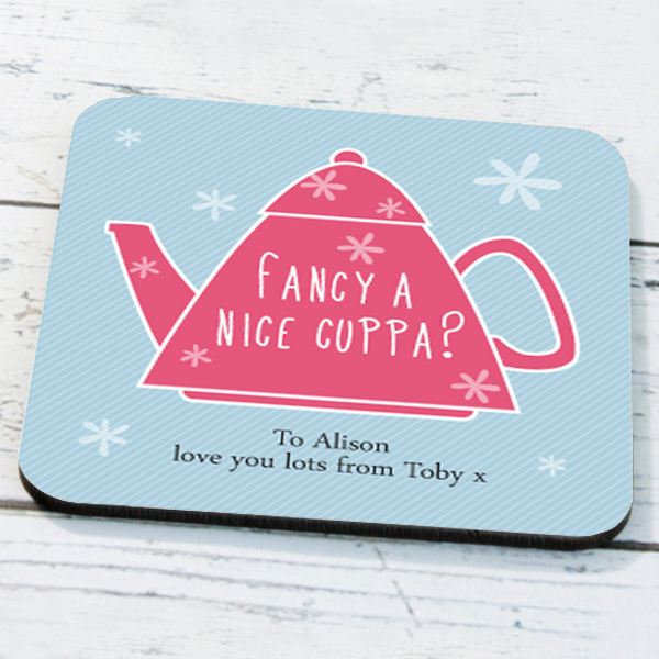 Personalised Teapot Design Coaster