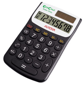 Aurora EC101 Handheld Calculator