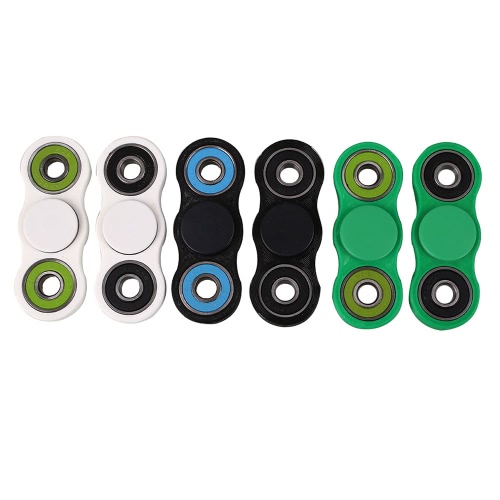 New Hot Finger Spinner Fidget Toy High Quality Hybrid Ceramic Bearing Spin Widget Focus Toy EDC Pocket Desktoy Gift for ADHD Children Adults Compact One Hand