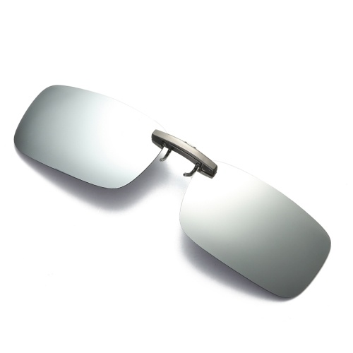 UV400 Rimless Polarized Sunglasses Clip