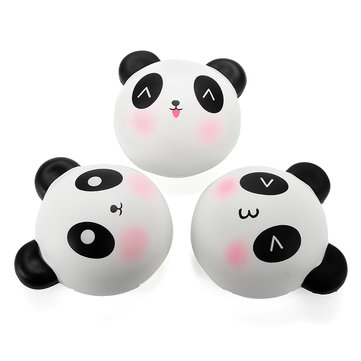 Meistoyland Squishy Panda Bun 8cm Slow Rising With Packaging Collection Gift Decor Soft Toy