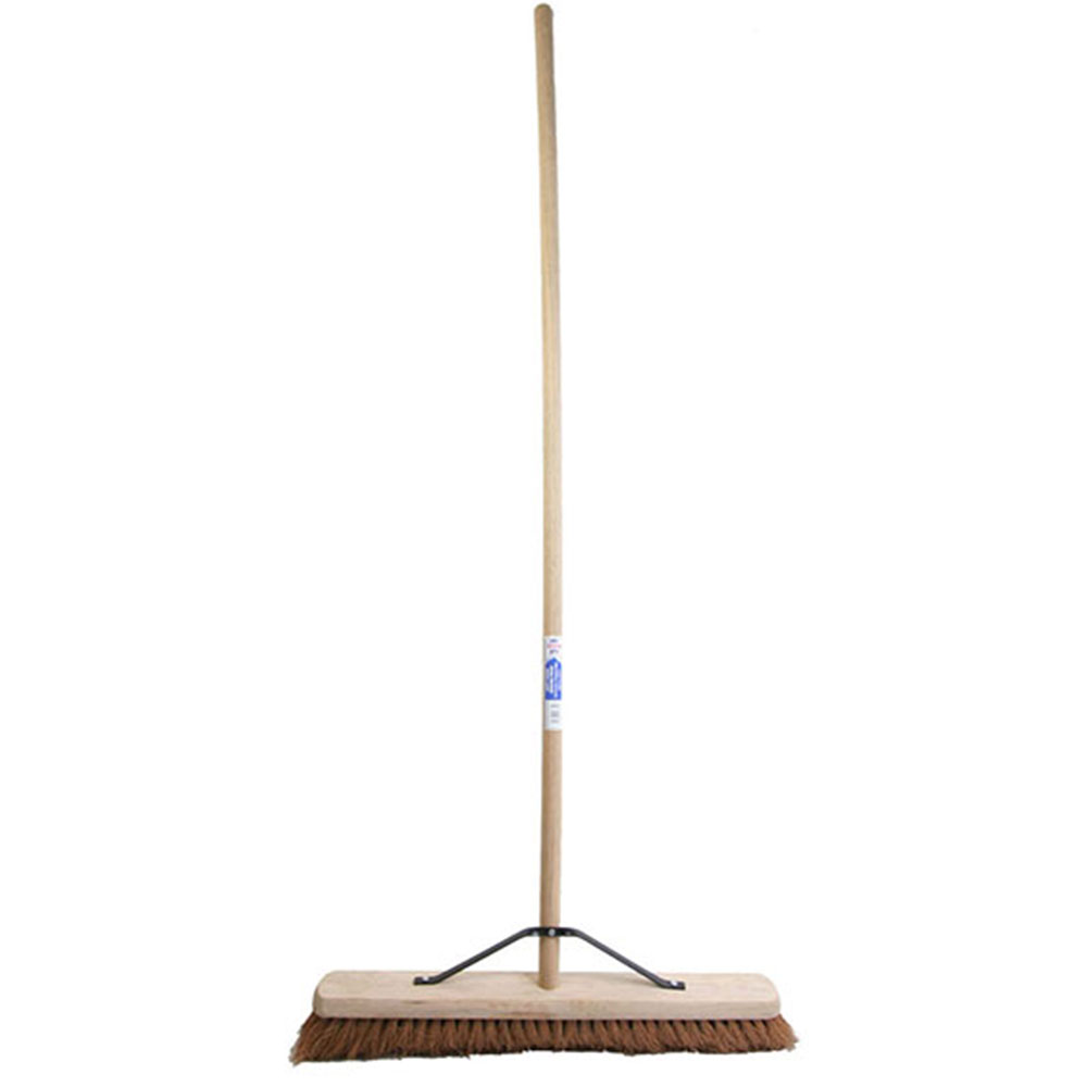 Faithfull Soft Coco Broom 24in + Handle  Stay