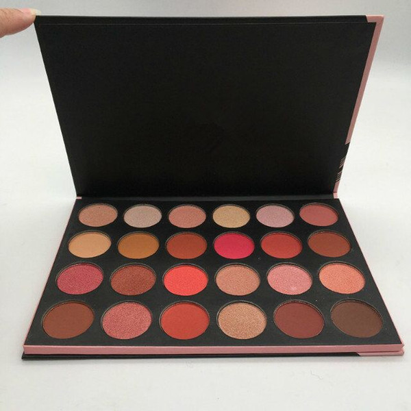 with price 24g eyeshadow palette 24 colors eye shadow earth color lady nude eyeshadow palette dhl op quality