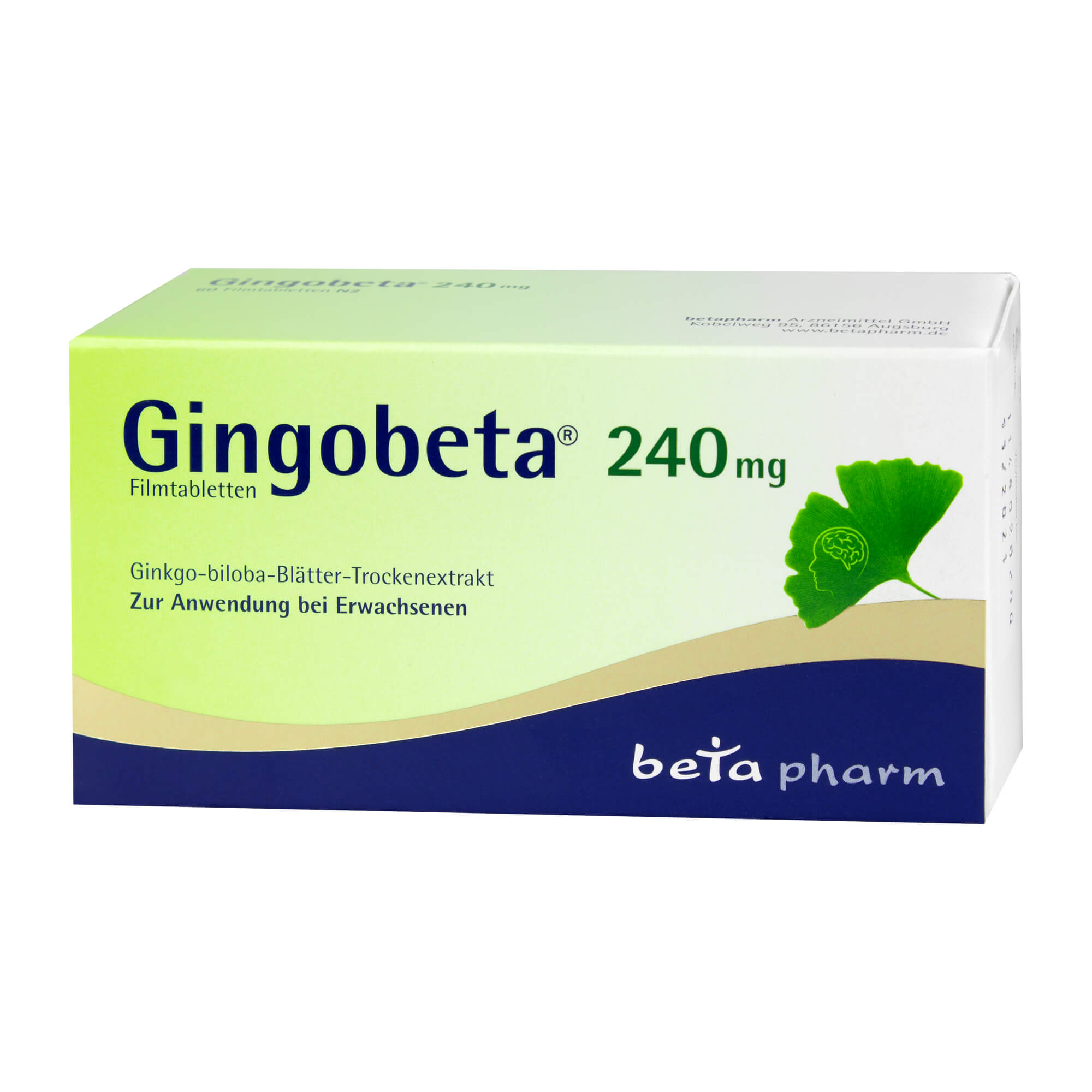 Gingobeta 240 mg Filmtabletten