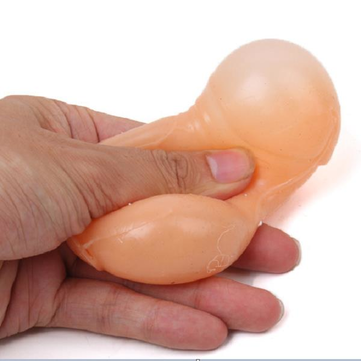 Tricky Spoofing Toys Dildo Mochi Dingding Squishy Squeeze Toy Squishy Tag Nausea Whole People Toys
