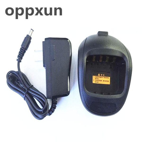 OPPXUN battery 110-220V charger for HYT TC610 TC620 walkie talkie