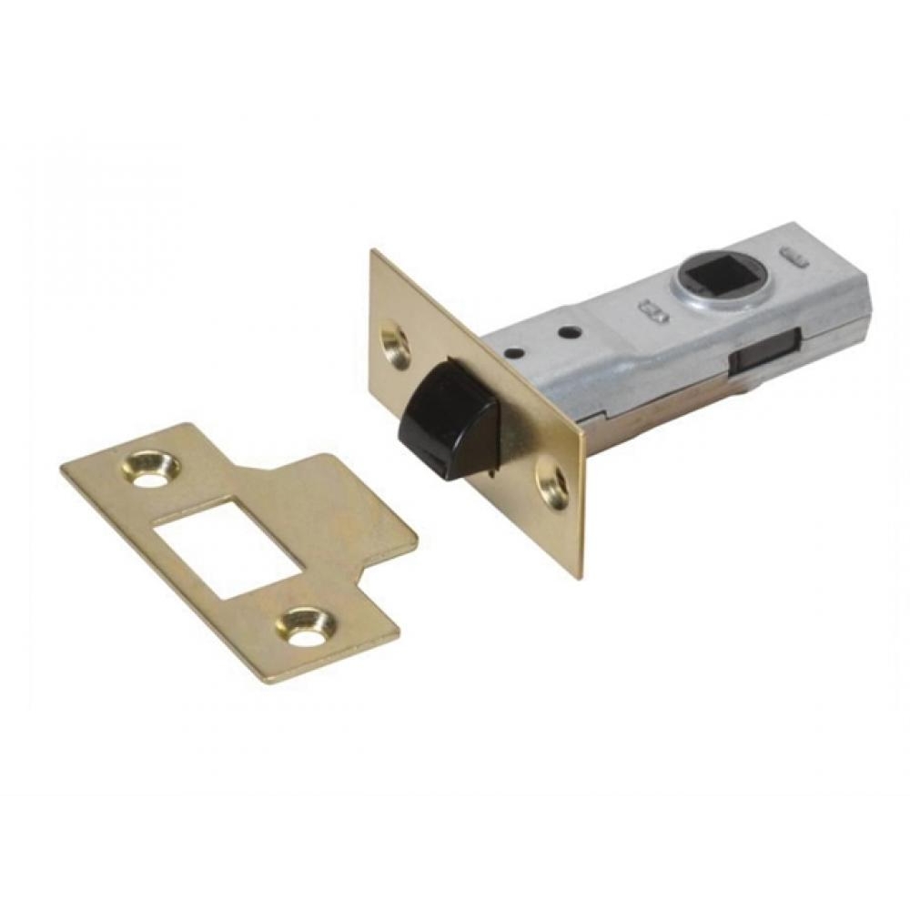 Union Locks Y2600 Tubular Latch Essentials Polished Brass Finish 65mm 2.5in Visi