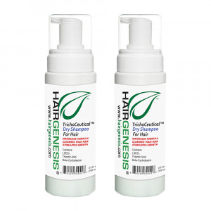 HairGenesis Trichoceutical Dry Shampoo - For Thinning Hair - 2 Packs
