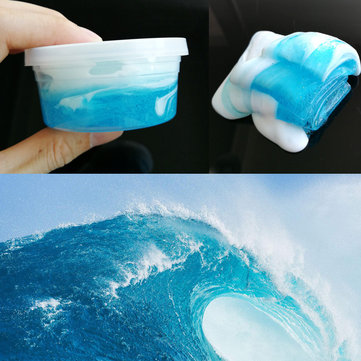 120ML Sea Wave DIY Style Fluffy Slime