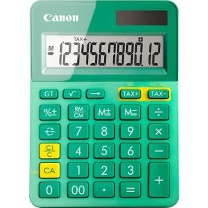 Canon LS-123K - Desktop-Taschenrechner - 12 Stellen - Solarpanel, Batterie - Türkis (9490B015AA)