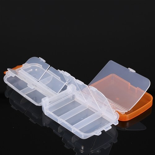 Portable Pill Organizer Box With Splitter for Children Parents Plastic Medicine Vitamin Travel Medication Reminder Daily