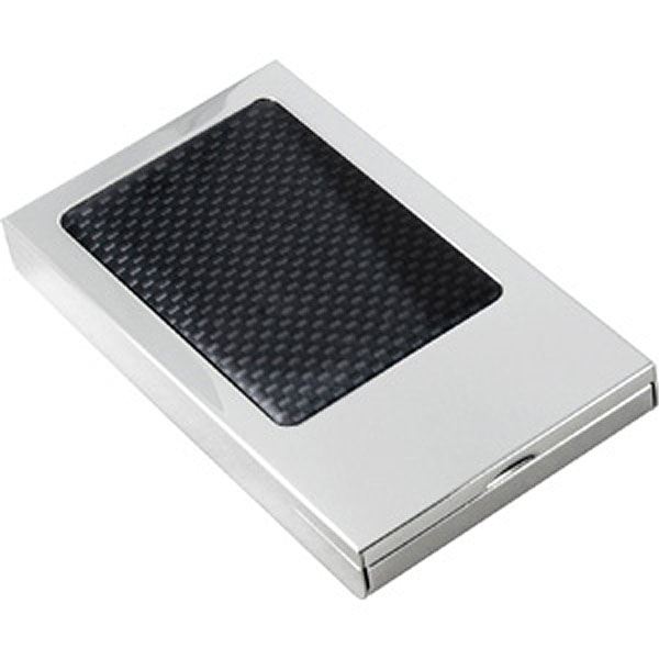 Personalised Business Card Case with Carbon Fibre