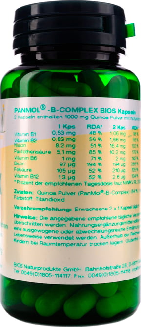bios Naturprodukte Panmol-B-Complex