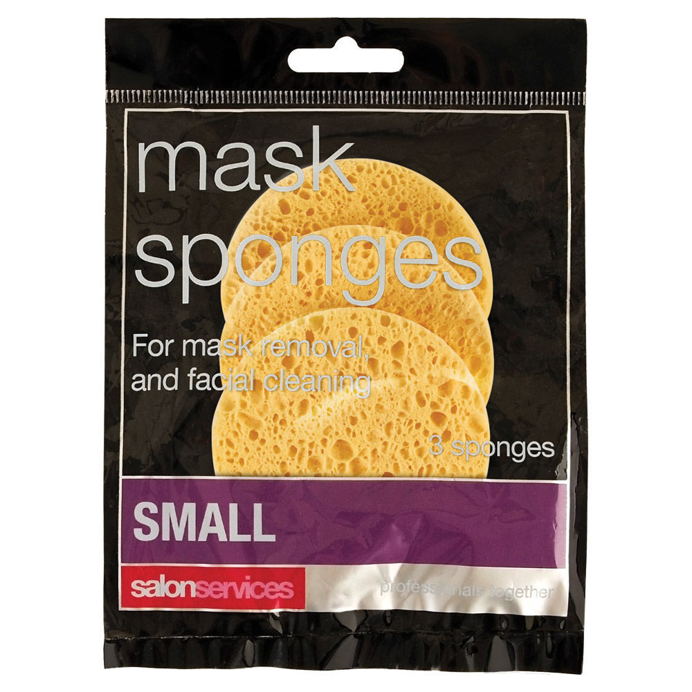 Salon Services Small Mask Sponges Pack of 3